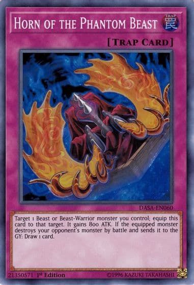 Horn of the Phantom Beast Dark Saviors Yu-Gi-Oh! card