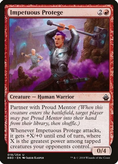 Impetuous Protege Battlebond Magic card