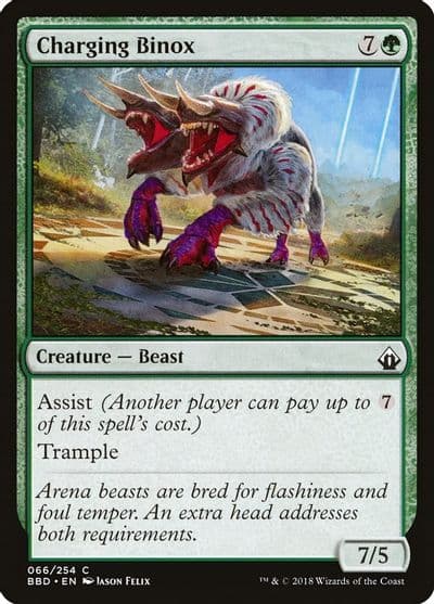 Charging Binox Battlebond Magic card
