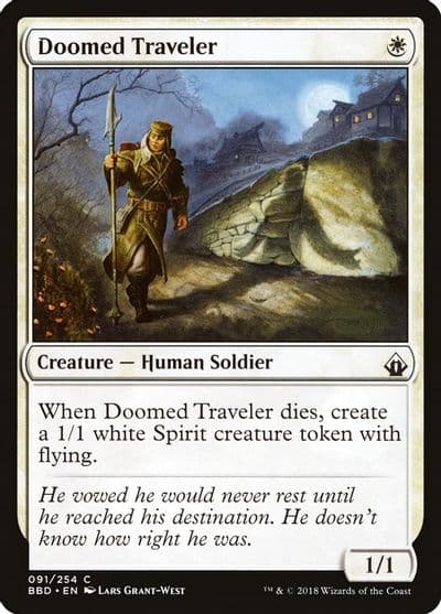 Doomed Traveler Battlebond Magic card