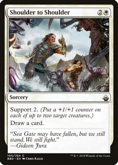 Shoulder to Shoulder Battlebond Magic card