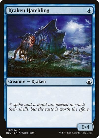 Kraken Hatchling Battlebond Magic card