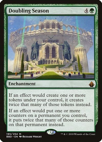 Doubling Season Battlebond Magic card