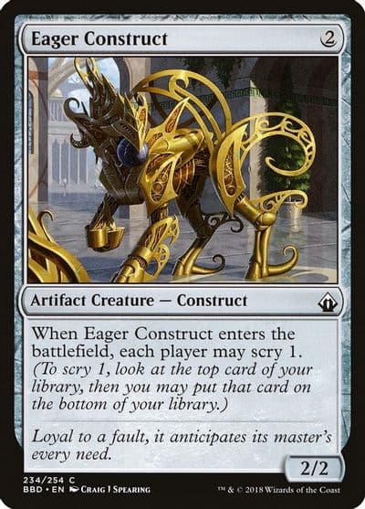 Eager Construct Battlebond Magic card