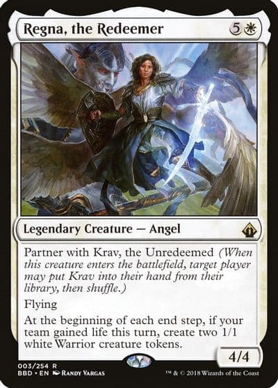 Regna the Redeemer Battlebond Magic card