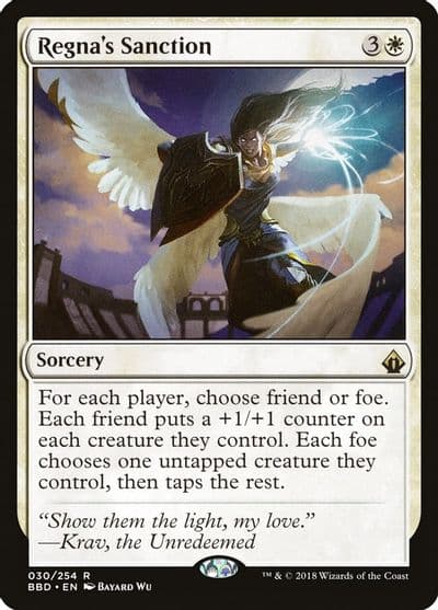 Regnas Sanction Battlebond Magic card