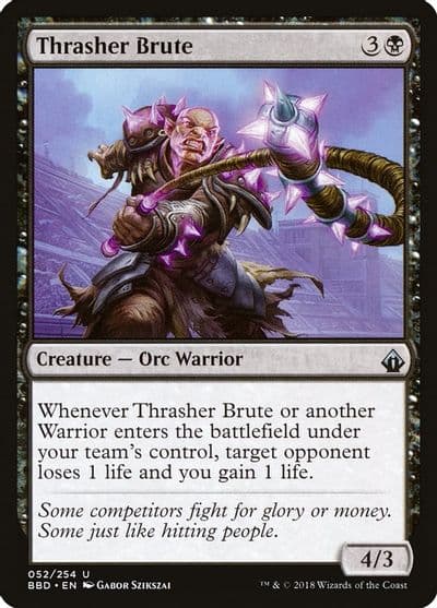 Thrasher Brute Battlebond Magic card