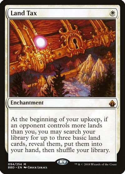 Land Tax Battlebond Magic card