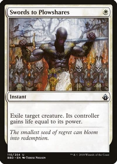Swords to Plowshares Battlebond Magic card