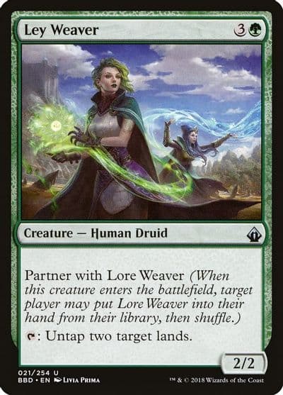 Ley Weaver Battlebond Magic card