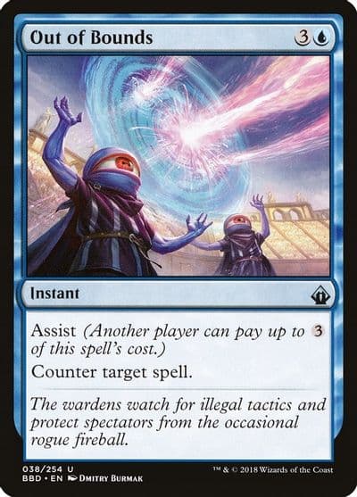 Out of Bounds Battlebond Magic card