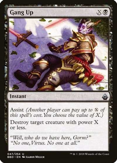 Gang Up Battlebond Magic card