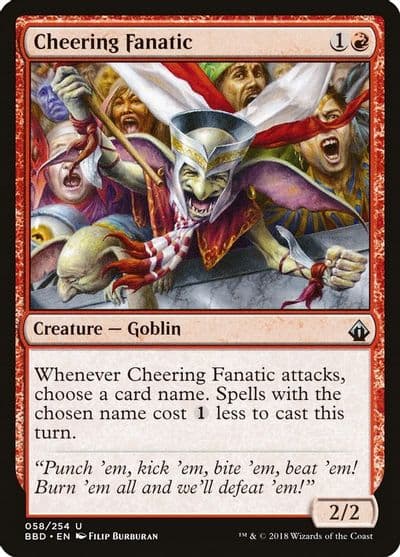 Cheering Fanatic Battlebond Magic card