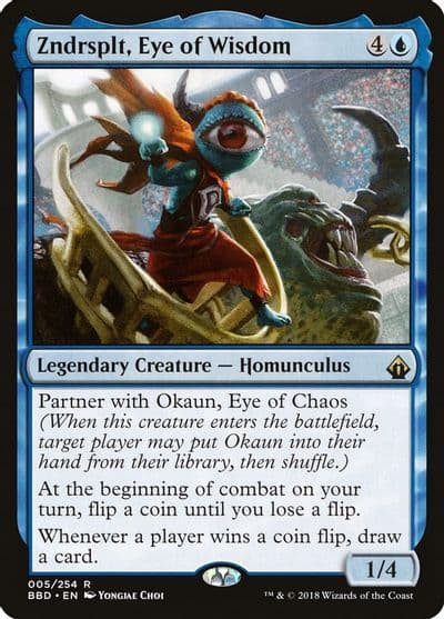 Zndrsplt Eye of Wisdom Battlebond Magic card