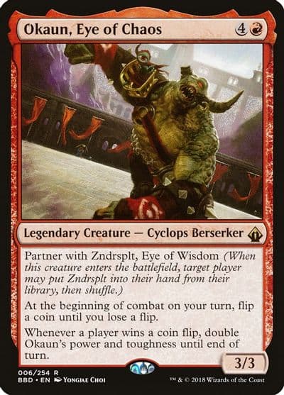 Okaun Eye of Chaos Battlebond Magic card