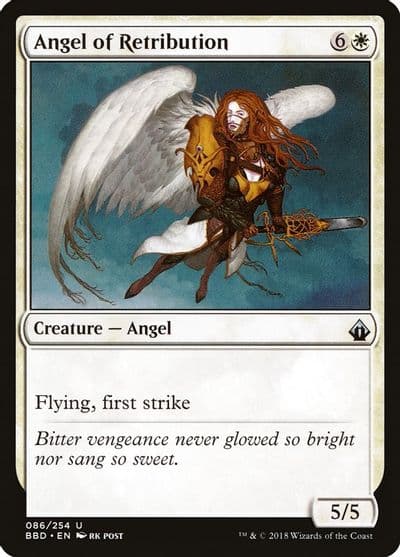 Angel of Retribution Battlebond Magic card