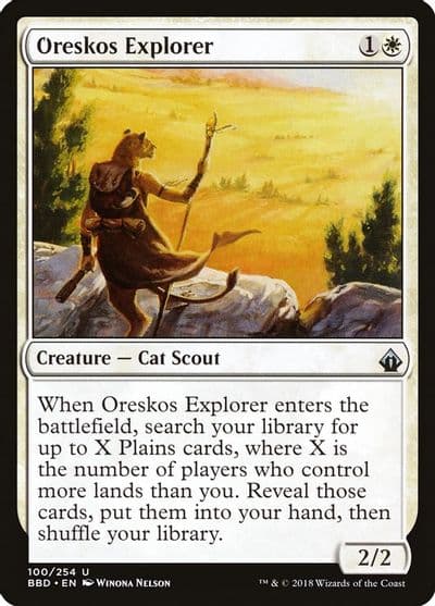 Oreskos Explorer Battlebond Magic card