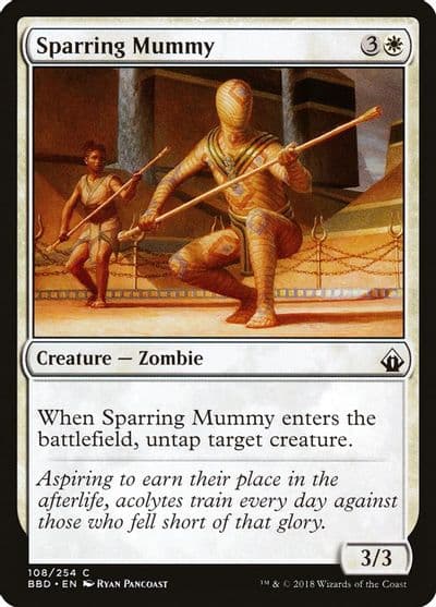 Sparring Mummy Battlebond Magic card