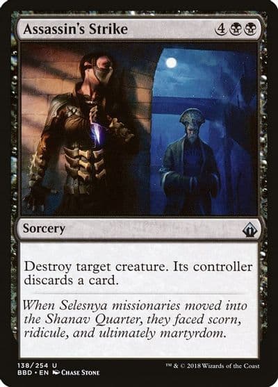 Assassins Strike Battlebond Magic card