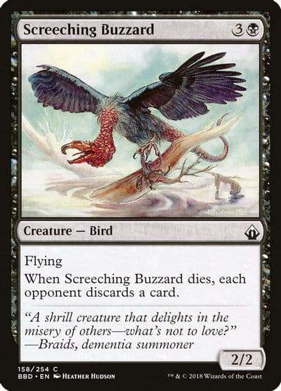 Screeching Buzzard Battlebond Magic card