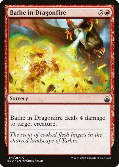 Bathe in Dragonfire Battlebond Magic card