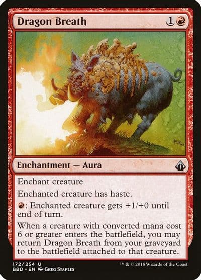 Dragon Breath Battlebond Magic card