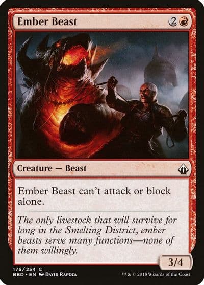 Ember Beast Battlebond Magic card