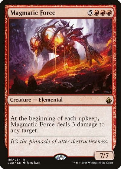 Magmatic Force Battlebond Magic card