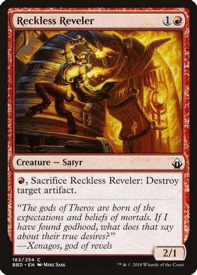 Reckless Reveler Battlebond Magic card