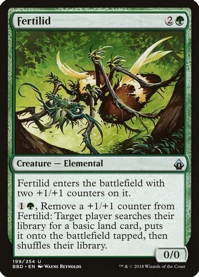 Fertilid Battlebond Magic card