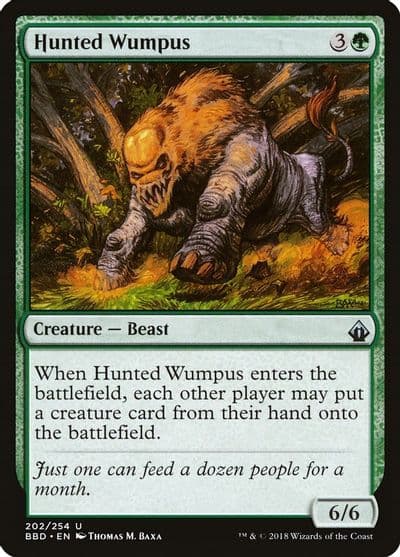 Hunted Wumpus Battlebond Magic card
