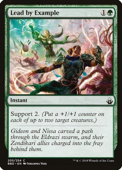 Lead by Example Battlebond Magic card
