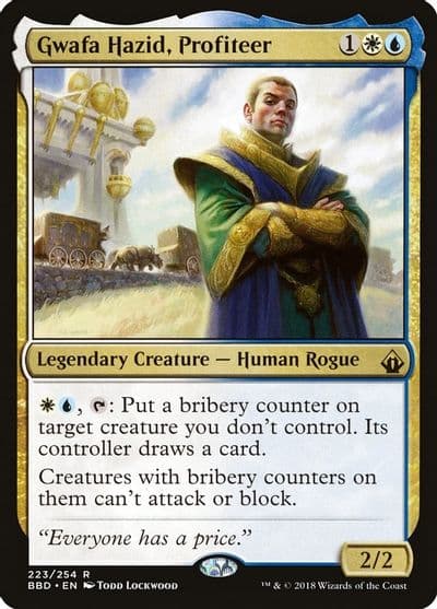 Gwafa Hazid Profiteer Battlebond Magic card