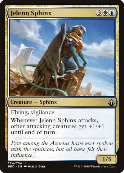 Jelenn Sphinx Battlebond Magic card