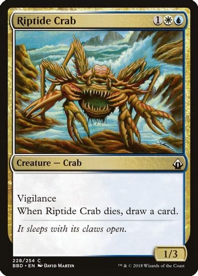 Riptide Crab Battlebond Magic card