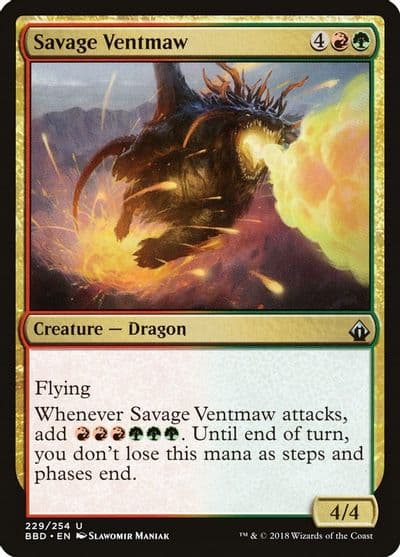 Savage Ventmaw Battlebond Magic card