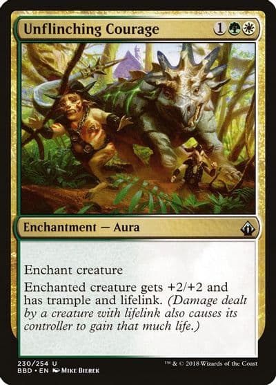 Unflinching Courage Battlebond Magic card