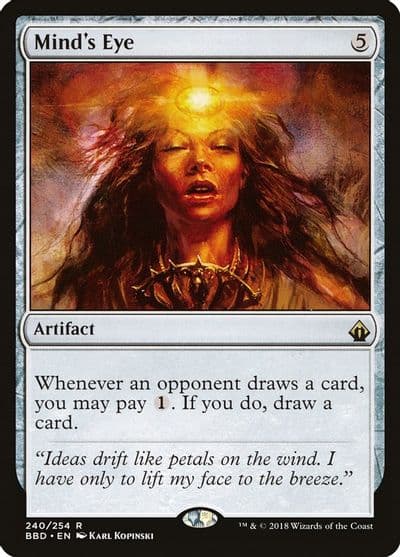 Minds Eye Battlebond Magic card