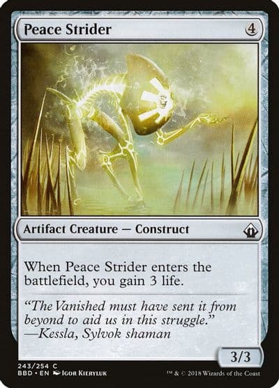 Peace Strider Battlebond Magic card