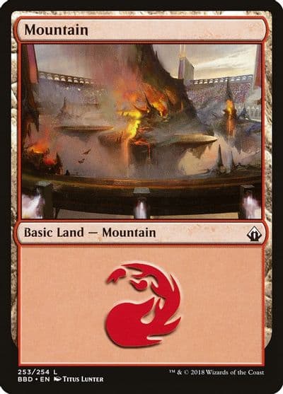 Mountain Battlebond Magic card
