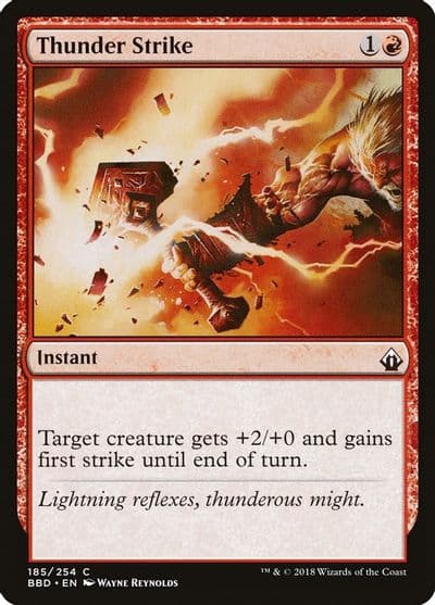 Thunder Strike Battlebond Magic card