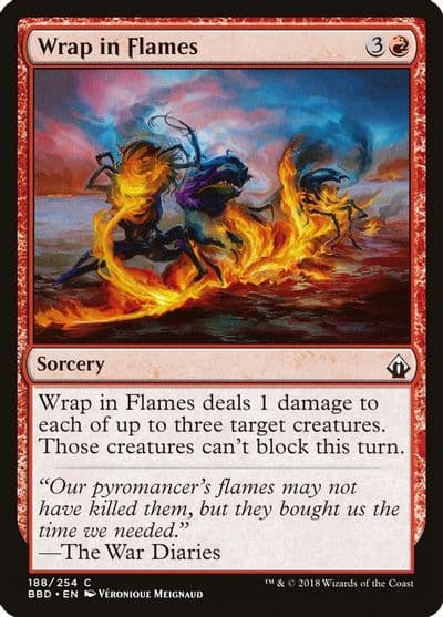 Wrap in Flames Battlebond Magic card