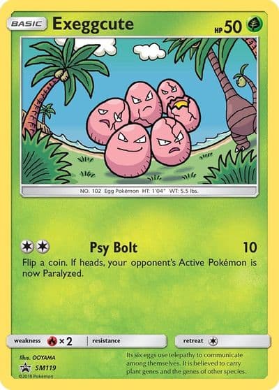 Exeggcute - SM119 SM Promos Pokemon card