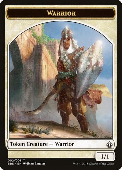 Warrior Token Battlebond Magic card