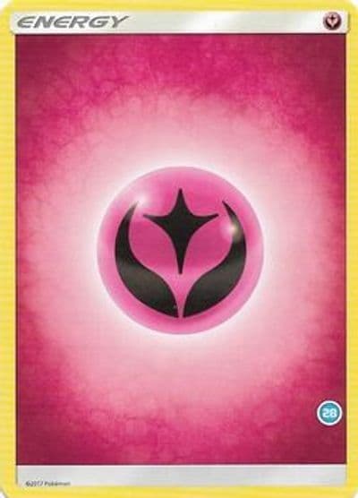 Fairy Energy (28) SM Trainer Kit: Alolan Sandslash & Alolan Ninetales Pokemon card