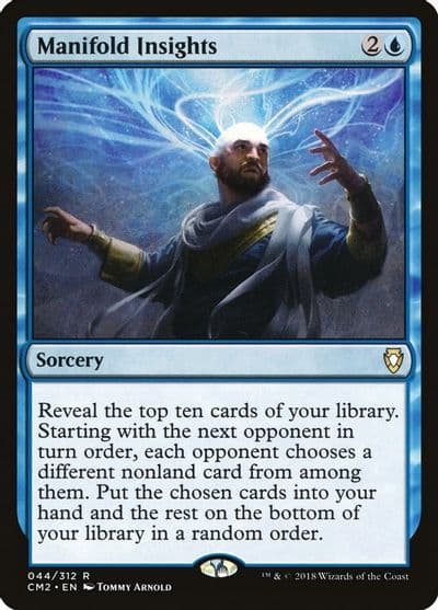 Manifold Insights Commander Anthology Volume II Magic card