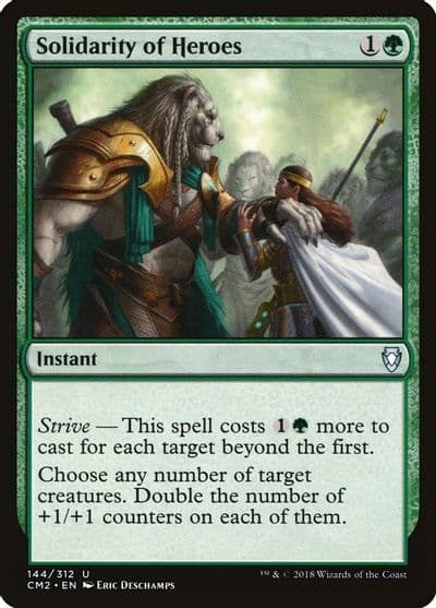 Solidarity of Heroes Commander Anthology Volume II Magic card