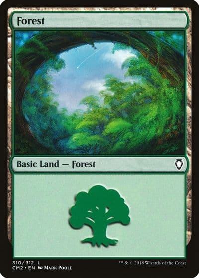 Forest 310 Commander Anthology Volume II Magic card