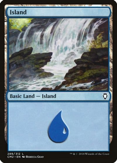 Island 289 Commander Anthology Volume II Magic card