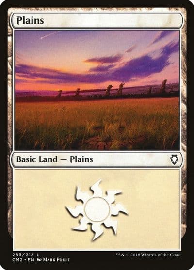 Plains 283 Commander Anthology Volume II Magic card